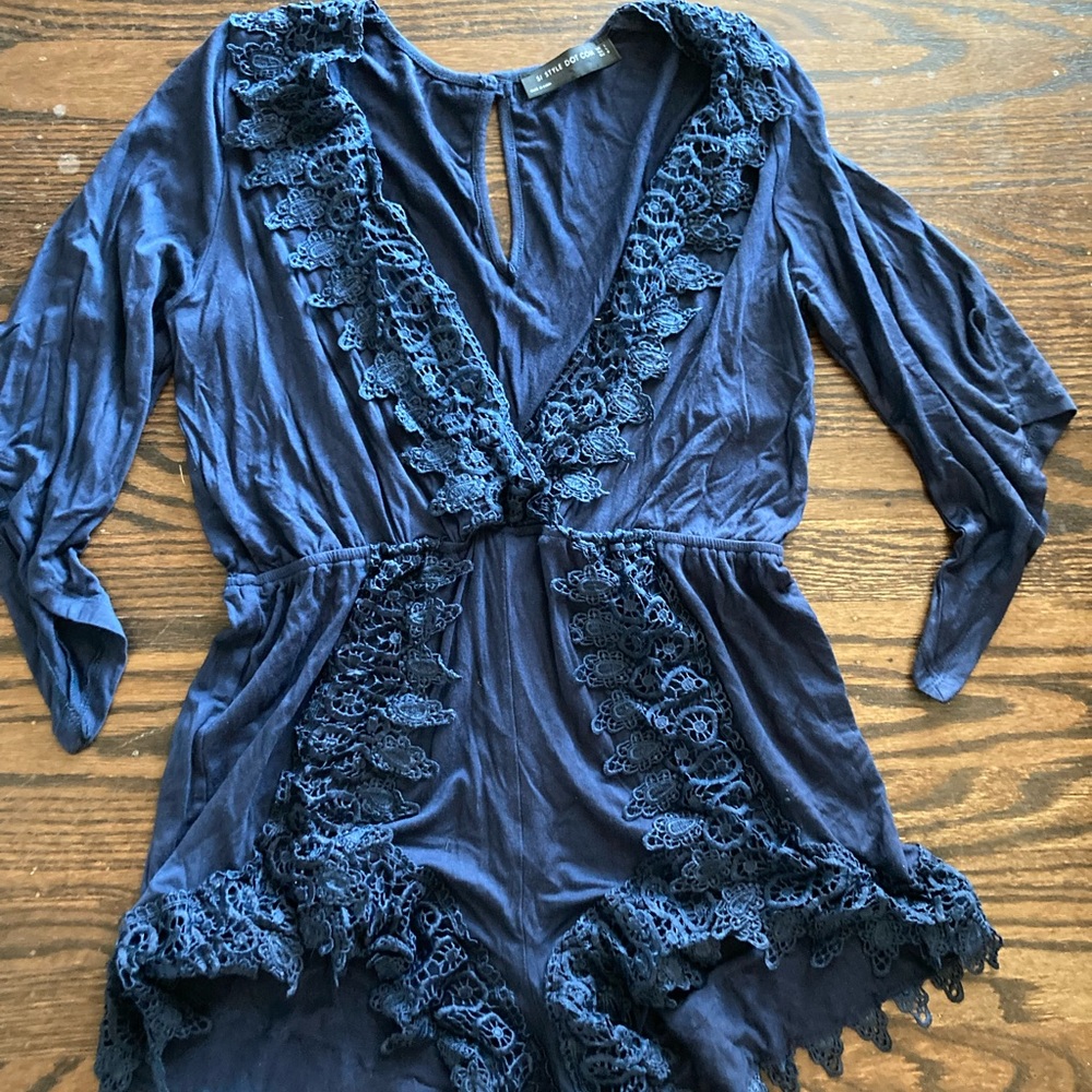 Blue romper!